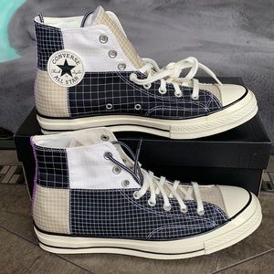 CONVERSE CHUCK 70 HI BLACK/EGRET/OYSTER MENS